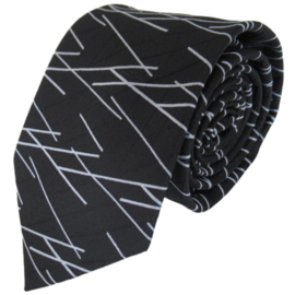 Zwarte stropdas XL