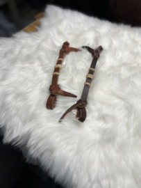 Kinriem /curbstrap rawhide