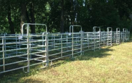 Cattleman's stalen panels