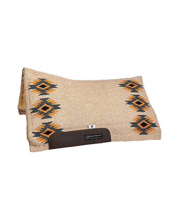 CSF westernpad 'Rancho Cream' Short, wol en comfort