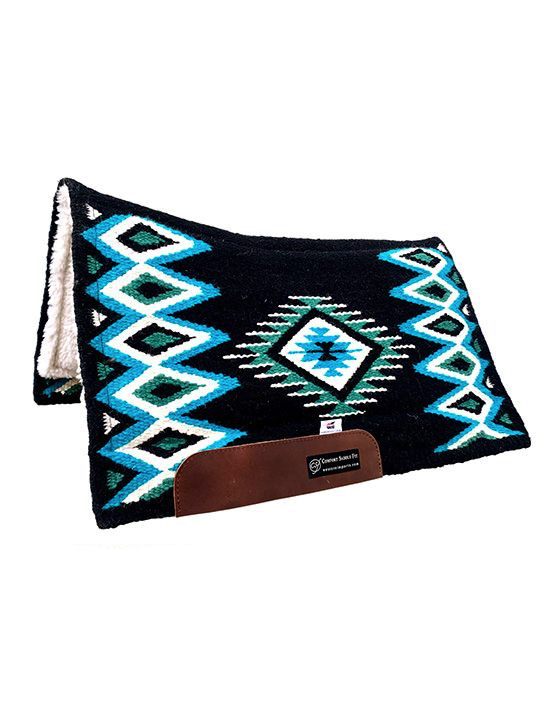 CSF westernpad 'Sol de Oaxaca Black' regular, wol en comfort