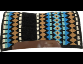 Arena Masters pad ultra zigzag blue/brown