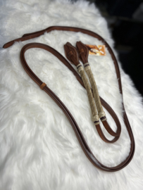 GVR reins met rawhide en quick-release