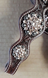 GVR Hoofdstel Antique Silver Peach