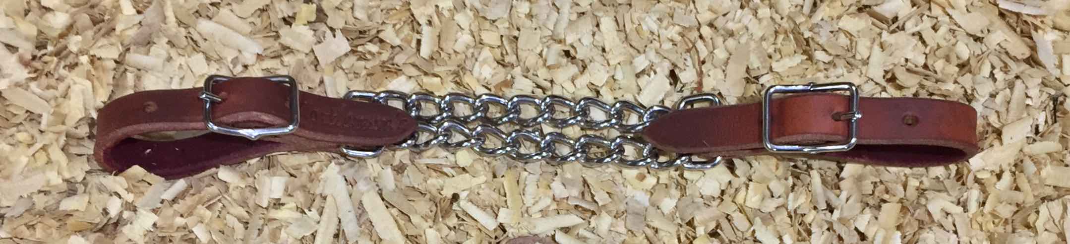 Cattleman's kinketting luxe uitvoering double chain 5/8"
