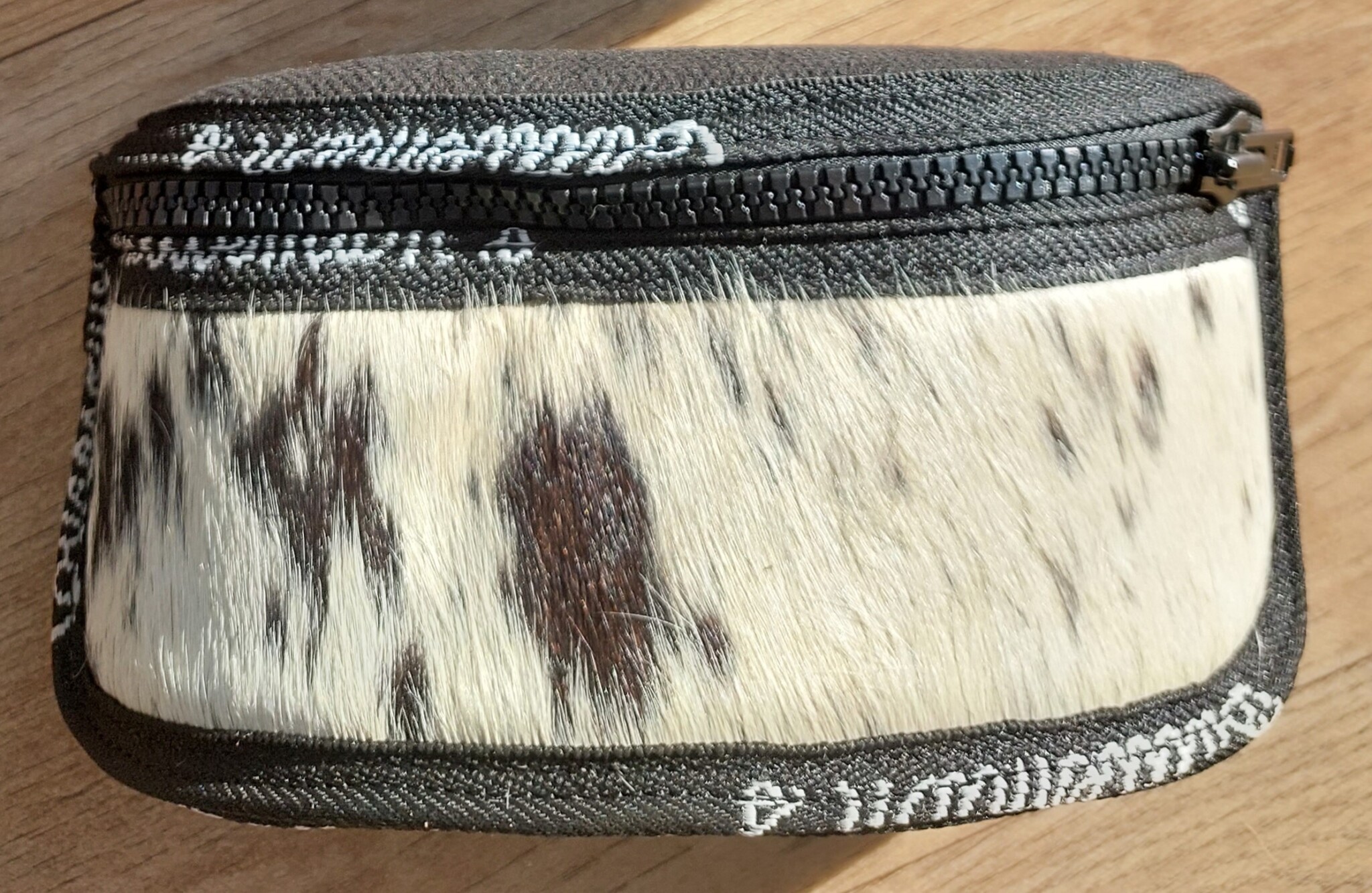 Cattleman's pommel bag cowhide