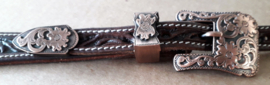 Buckle set Crystal Copper
