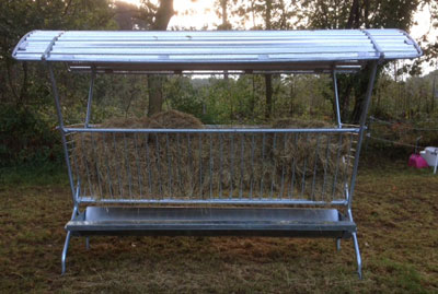 Cattleman's hooiruif voor paarden, 6 voerplaatsen