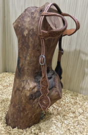 Western hoofdstel luxe uitvoering