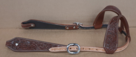 Cattleman's hoofdstel two tone leaf