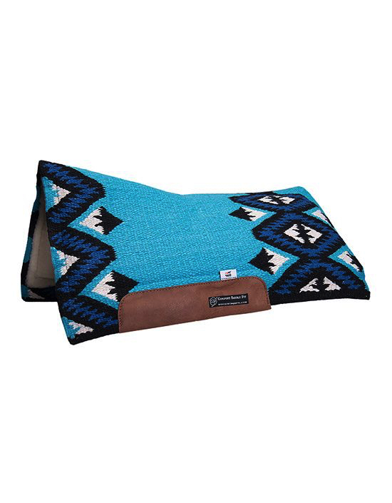 CSF westernpad 'San Jaquinto Turquois' Short, wol en comfort