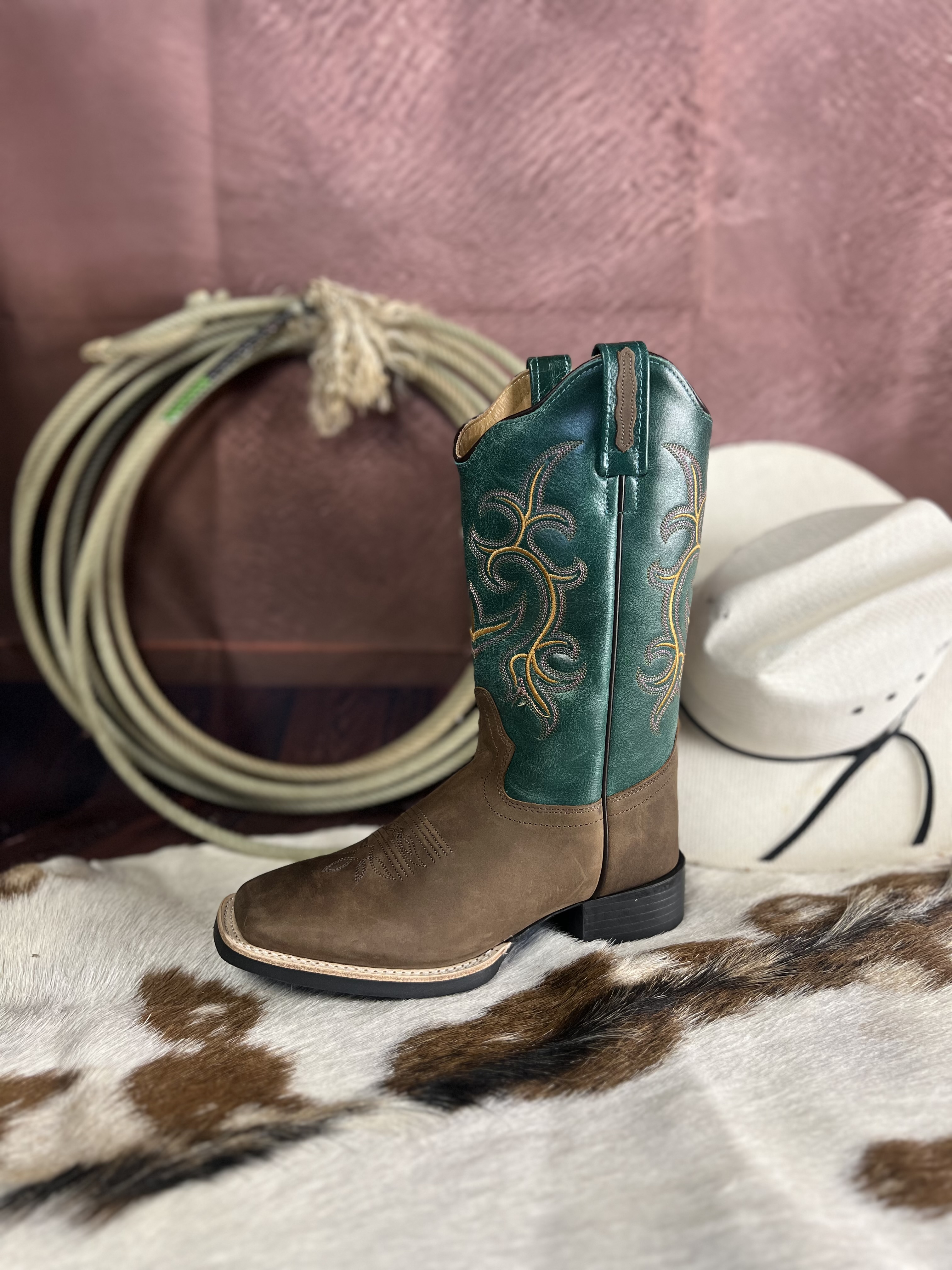 Old West dames western rijlaarzen / cowboyboots 18127