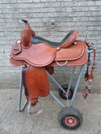 Cactus Saddlery reiner 16" Full quarter