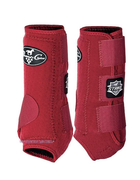 Professional's Choice Strikeboots Crimson red frontboots