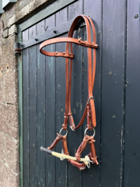 Sidepull rawhide single nose