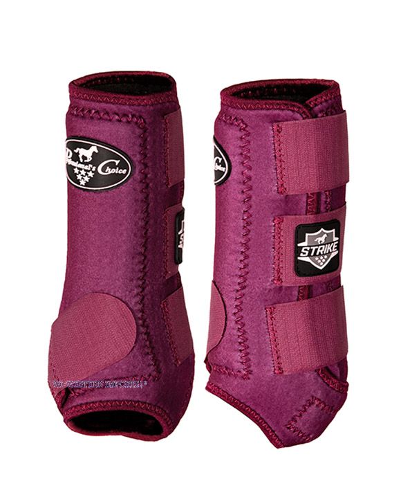 Professional's Choice Strikeboots Wine frontboots