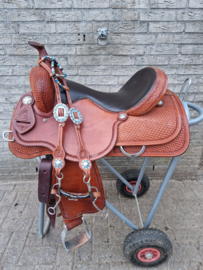 Cactus Saddlery reiner 16" Full quarter