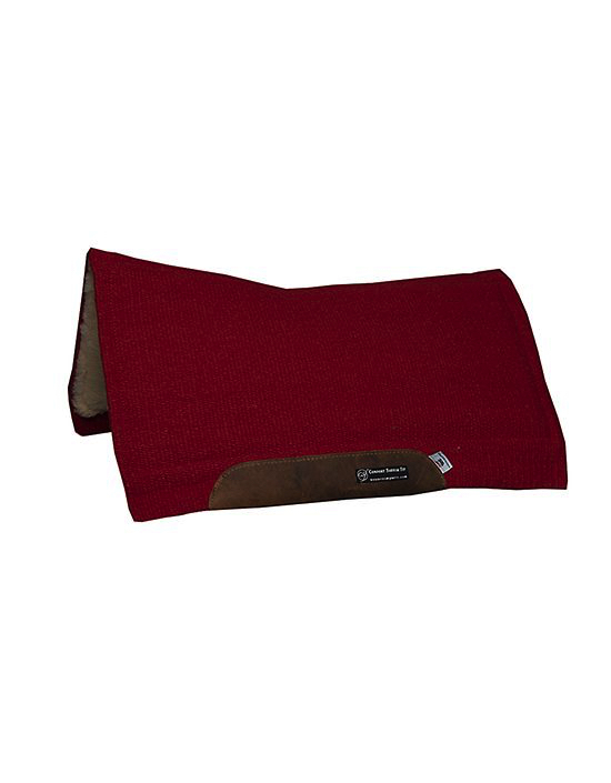 CSF westernpad 'Solid color' Diverse kleuren, wol en comfort diverse kleuren