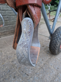Cactus Saddlery reiner 16" Full quarter