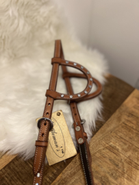 Cattleman's western hoofdstel bling