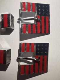 Buckle set American flag