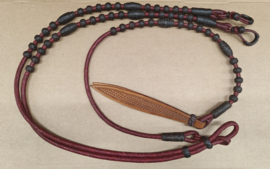 Buckaroo braiding Romal Reins luxe