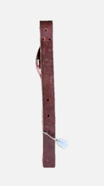 Cattleman's lederen western tie strap straight