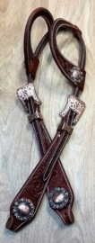 Buckle set Crystal Copper