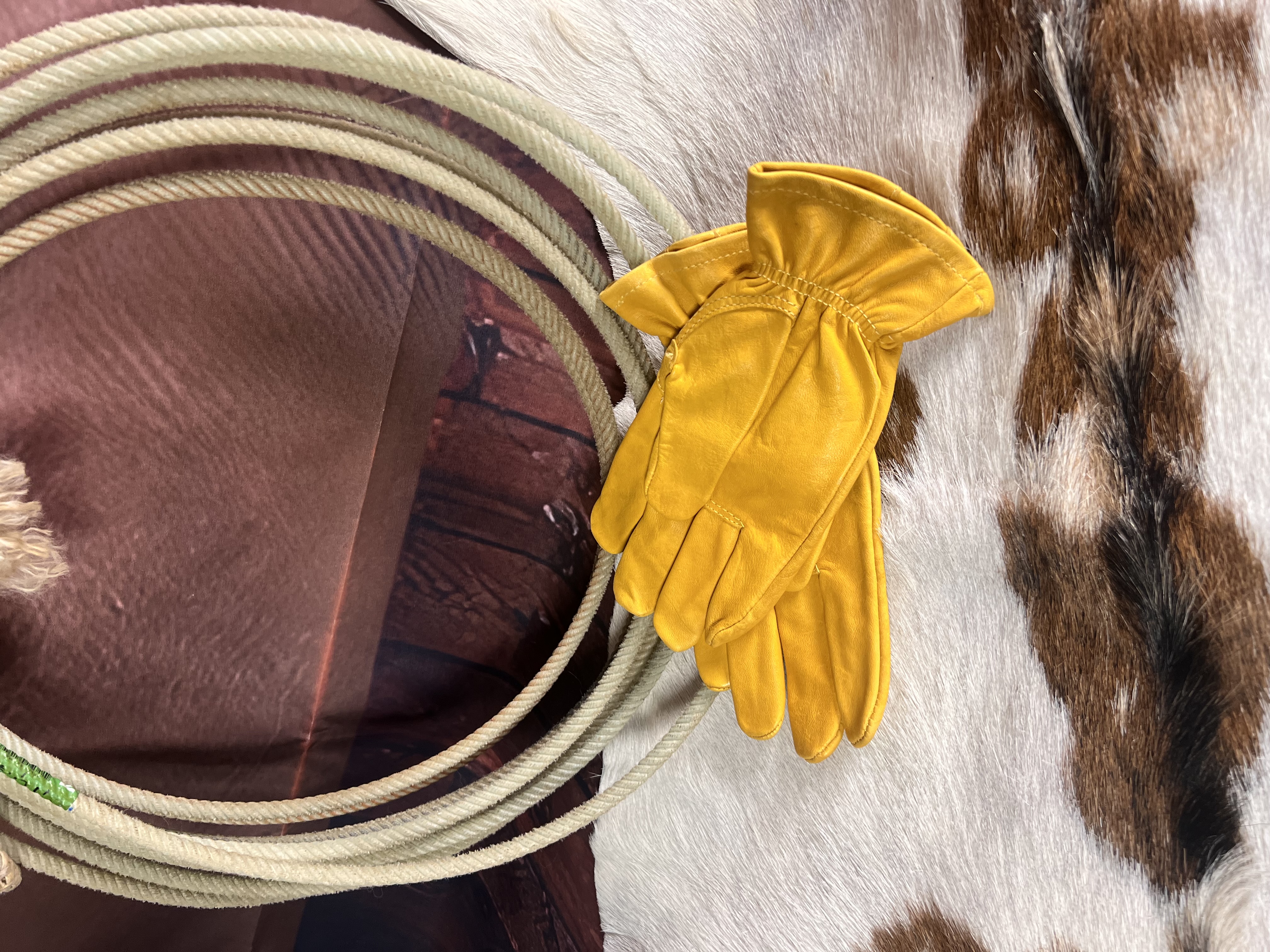Cattleman's western handschoenen full leather