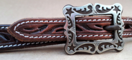 Buckle western flower star 5/8”