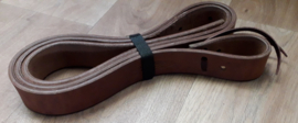 Cattleman's lederen western tie strap