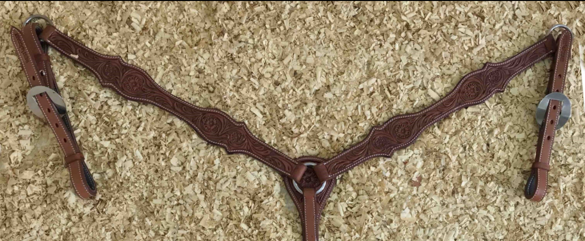 GVR borsttuig scalloped flower