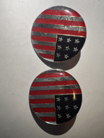 Concho set American flag