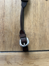 Westcoast Kinriem leer /curbstrap rondgenaaid oval