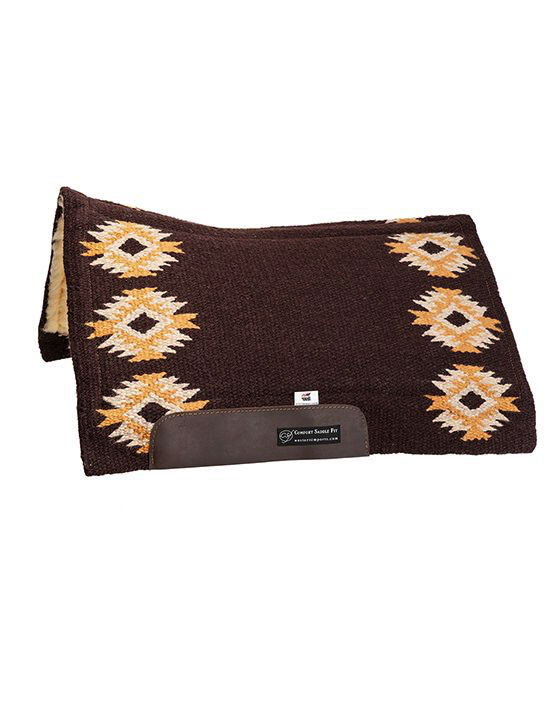 CSF westernpad 'Rancho CHOCO' Short, wol en comfort