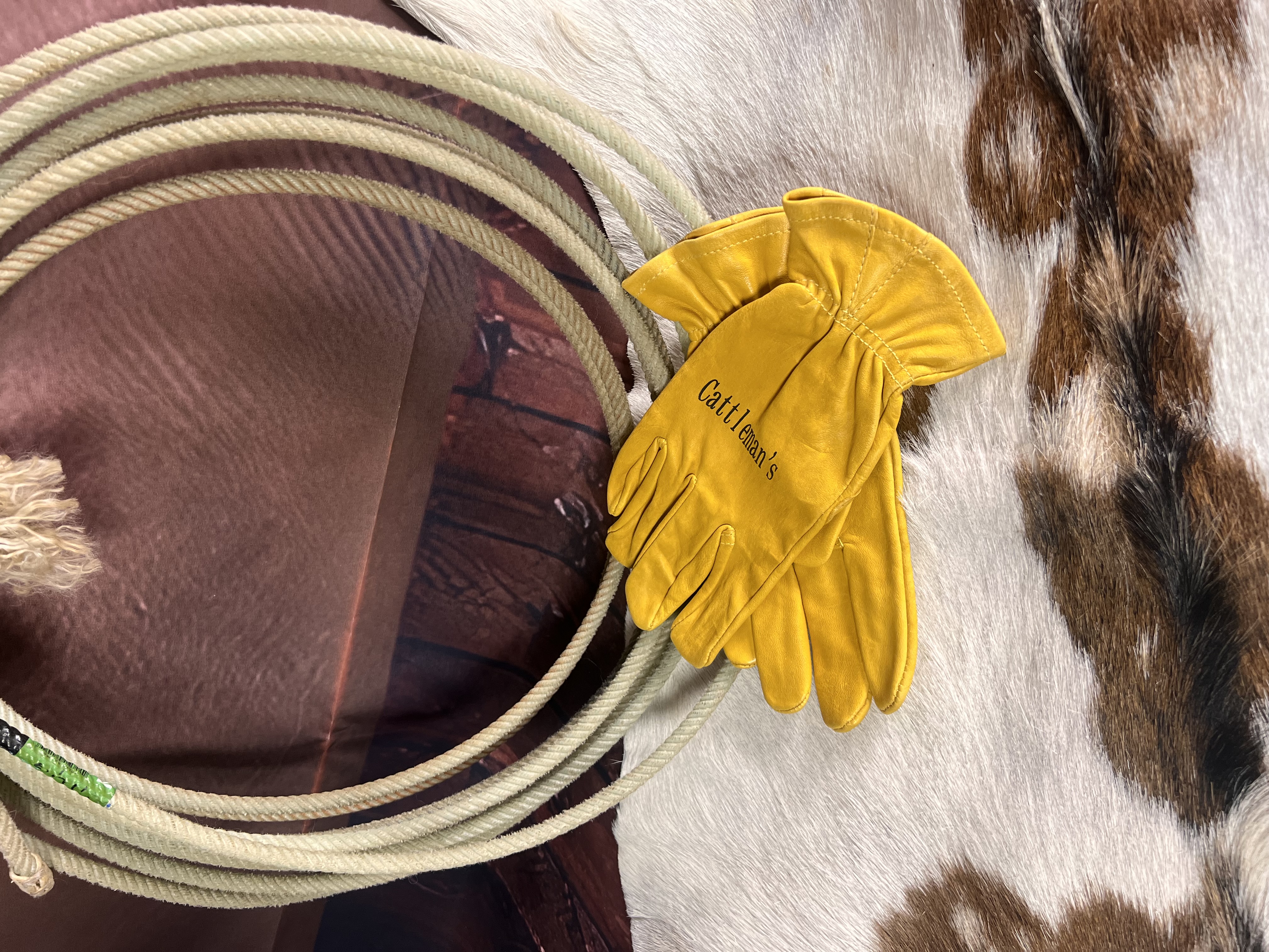Cattleman's western handschoenen full leather