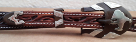 Buckle set brown iron reiner