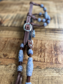 Buckaroo Braiding hoofdstel blue