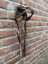 Zilver plated western showhoofdstel