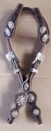 GVR Hoofdstel Antique Silver Peach