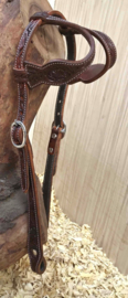 Western hoofdstel luxe uitvoering