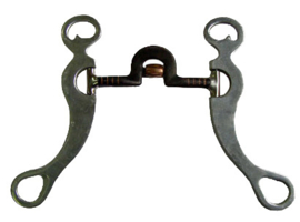 Aluminium western bit met spade mondstuk