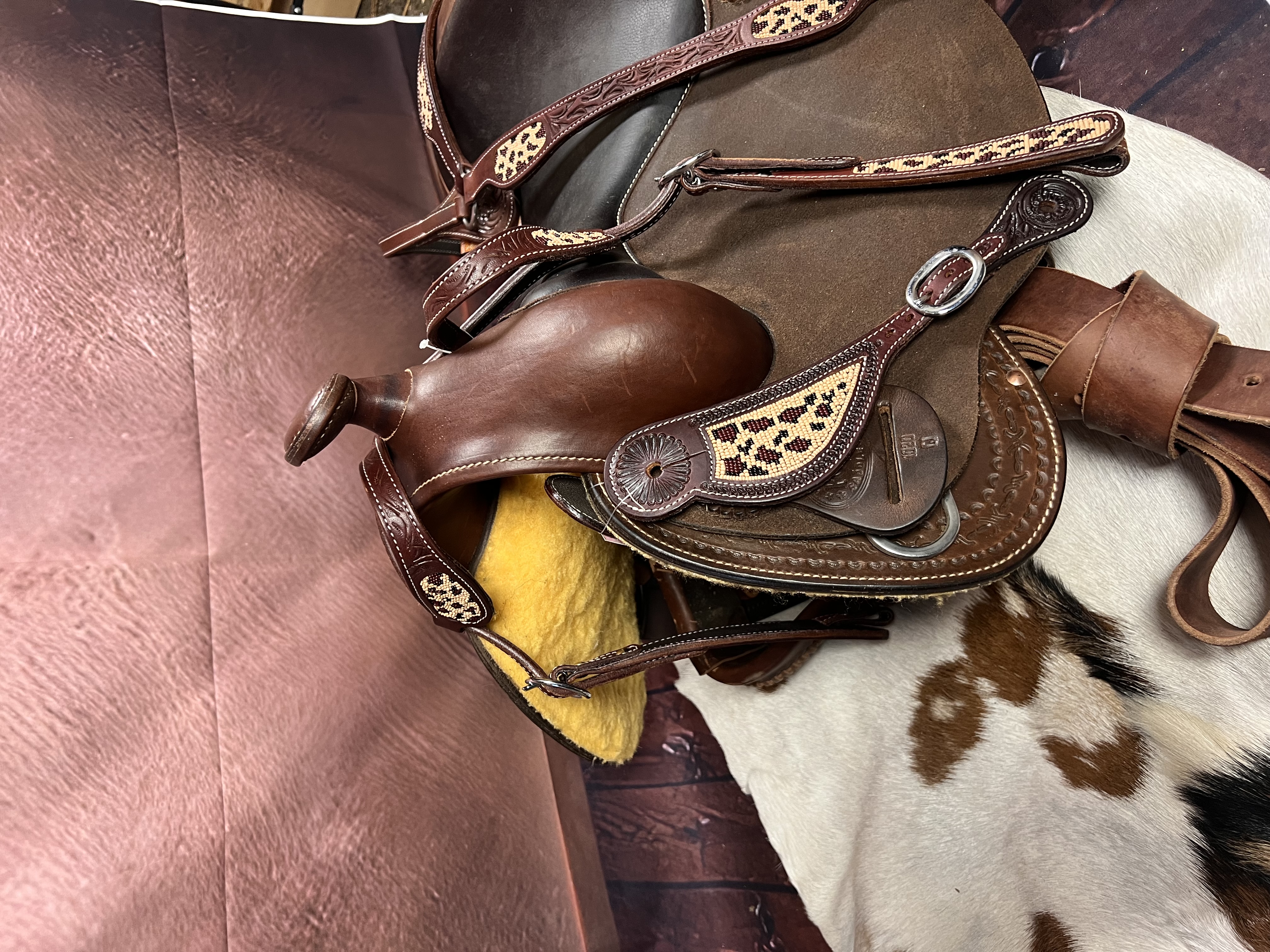 GVR spoorriemen leopard/luipaard
