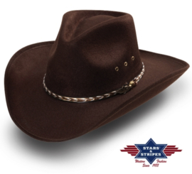 Cowboy hoed Kansas Bruin
