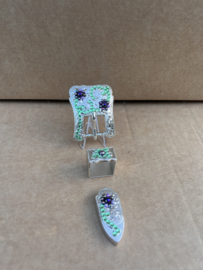 Buckle set flower