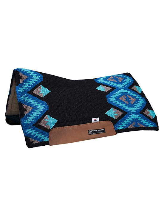 CSF westernpad 'San Jaquinto Black' Short, wol en comfort