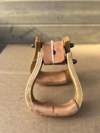 Luxe houten westernbeugels