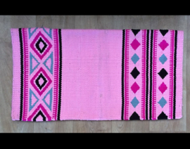 Showblanket stripe diamond pink
