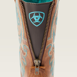 Ariat Round Up Back Zip western boot – Desert Sand