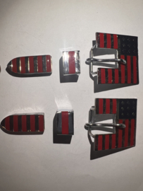 Buckle set American flag